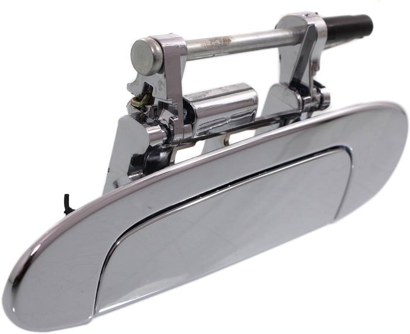 Replacement REPT491304C Exterior Door Handle Compatible with 2000-2005 Toyota Echo Rear, Left Driver Chrome