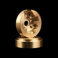 thumbnail image 3 of Brass Counterweight Set for FMS FCX24 Butcher Power Wagon 1/24 RC Crawler Precision CNC Machined, 3 of 8