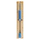 thumbnail image 1 of 15-Minute Rotating Sand Timer for Sauna & Wall, Blue Hourglass with 15-Min Countdown, 1 of 5