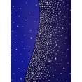 thumbnail image 5 of iiniim Women's Ballroom Modern Dance Big Swing Long Dress Waltz Competition Costume Blue M, 5 of 7