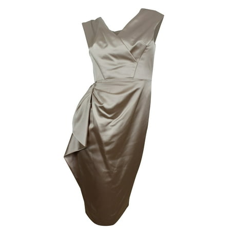 Maggy London Chiffon Dress - Maggy London Women's Champagne Cocktail Dress