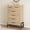 1#, variant on EastVita 6 Drawer Dresser Storage Cabinet with Sturdy Metal Base Natural Wood