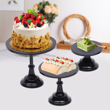 3 Tier Solid Color Cake Stand Pure Elegant Dessert Cupcake Stand Pastry Serving Tray Platter For Tea Party Wedding And Birthday 14 Inches Tall Multi Color Walmart Com