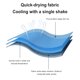 thumbnail image 4 of Sport Sweat Band Ice Refresing Wutband Transpirable para El Voleibol Yoga () Azul, 4 of 9