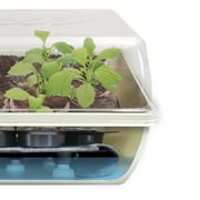 Jiffy 34-Cell 11 In. x 11 In. Self Watering Greenhouse Seed Starter Kit T34HG