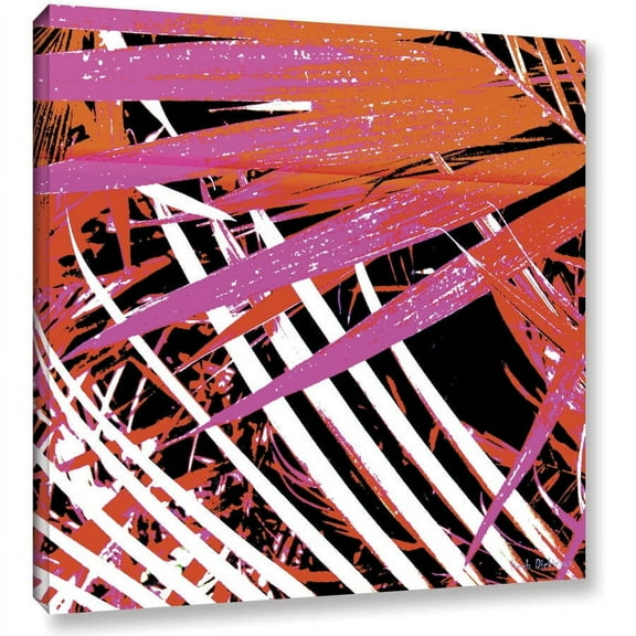 ArtWall Herb Dickinson "Palms Away I" Gallery-Wrapped Canvas