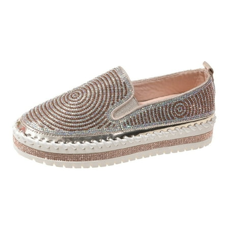 

WNVMWI Womens Shoes Slip-ons Loafers for Women Women Sneakers Womens Business Casual Shoes Womens Casual Shoes Go To Work Dating Slip On Sneaker Loafers Walking Shoes Walking Shoes Footwear