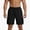 Black, variant on Mens Hiking Cargo Shorts 7" Quick Dry Lightweight Waterproof Stretch Drawstring Beach Shorts with Zipper Pockets for Hiking Golf Casual Loose Fit Big and Tall Size XS-3XL Orange