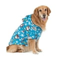 thumbnail image 7 of Footed Pajamas - Family Matching Polar Hoodie One Pieces for Boys, Girls, Men, Women and Pets - Toddler - Small (Fits 2'8 - 2'11"), 7 of 7