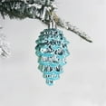 thumbnail image 3 of Christmas Pine Cone Ornaments, 9cm Plastic Hanging Decorations For Christmas Tree, Set Of 8 Pinecone Shaped Holiday Pendants, Rustic Seasonal Party Accessories For Home And Office Décor, 3 of 6