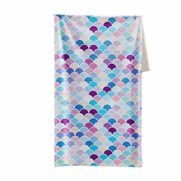 AUQ Beach Towels,Unwrinkled Finish Quick Dry Beach Towel,Widespread Reach Microfiber Beach Towel,Style1,28"x56"