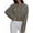 Gray, variant on Women'S Mesh Sheer Zip Up Jacket Mock Neck Light-Weight Athletic Outerwear with Pockets
