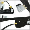 thumbnail image 3 of DNA Motoring Front Left Driver Side Power Window Regulator for 2000-2002 Lincoln LS, 3 of 5