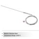 thumbnail image 3 of K Tipo Termopar Sonda Impermeable Temperatura Controlador Sensor Inoxidable Acero 32 a 1112°F (0 a 600°C) 5x250mm 6,6 Pies, 3 of 5