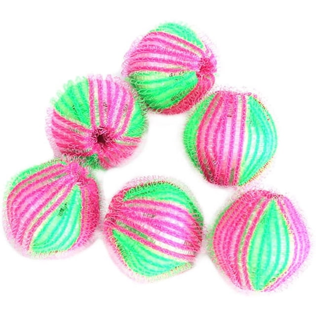 Bolas Quita Pelusa Para Lavadora 6 Pzs Pelotas Reutilizable Levamdar GX-497