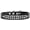 Black, variant on Dog, Puppy  Pet Designer Croc Collar, "Two Row Clear Crystal Rimsets"