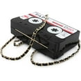 thumbnail image 3 of YOUI-GIFTS Women Retro Tape Shaped Recorder Shoulder Bag Elegant Evening Clutch Bags Vintage Banquet Handbag, 3 of 5