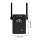 thumbnail image 3 of Repetidor Inalámbrico Repetidor inalámbrico 2.4GHz IEEE 802.11 Amplificador de señal WIFI 300M (Enchufe negro de EE. UU.) Sywqhk Para estrenar, 3 of 5