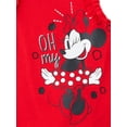 thumbnail image 4 of Minnie Mouse Baby & Toddler Girl Tank Top and Shorts, 2-Piece Set,12M-5T, 4 of 4