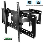 Full Motion TV Wall Mount Bracket 32 to 65 80 inch TV Stand with Articulating Swivel Tilt Extension