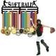 thumbnail image 1 of Soporte para medallas deportivas, colgador para medallas de carreras, exhibidor de cintas, soporte personalizado para medallas, colgador de premios de metal para montaje en pared., 1 of 9