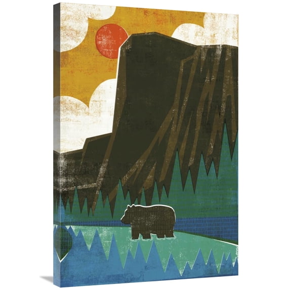 Global Gallery's 'Big Sky IV No Words' By Michael Mullan Stretched Canvas Wall Art