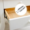 thumbnail image 3 of BRIGHTFUFU 2pcs gabinete diapositivas reemplazo más suave rieles de cajas cerradas rieles amortiguadoras, 3 of 7