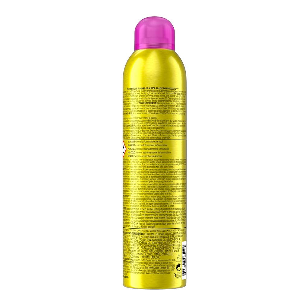 Tigi Tigi Bed Head Matte Dry Shampoo for Women, Oh Bee Hive!, 5 Oz , 5.0 Oz