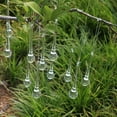 thumbnail image 4 of 10 piezas de decoraciones para árboles de Navidad colgantes de gotas de hielo de carámbano para colgar decoración navideña, 4 of 7