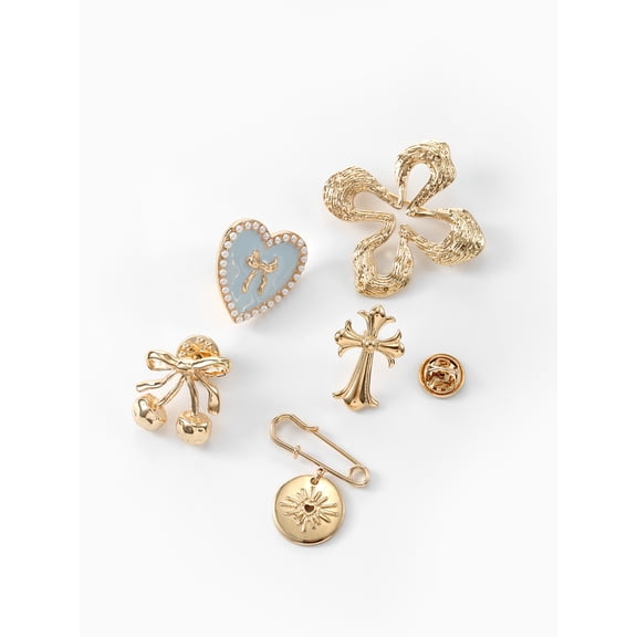 No Boundaries Gold Mix & Match Pin Pack