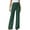 #003-Green, variant on Women's Drawstring Waist Corduroy Pants - Straight Leg, Retro, Casual and Versatile Solid Color Trousers