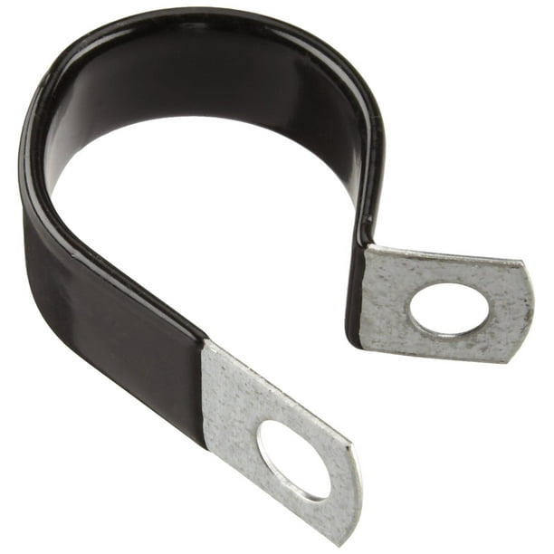 Cov Series Steel Loop Hose Clamp Vinyl Coated 2 1 2 Clamp Id 3 4 Band