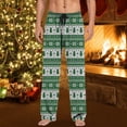 thumbnail image 2 of Hfolob Men Pants Christmas Casual Workout Jogging Running Pants Pajama Pants With Drawstring Pockets Relaxed Fit, 2 of 4