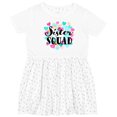 thumbnail image 3 of Inktastic Sister Squad Hearts Girls Toddler Dress, 3 of 5
