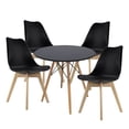 thumbnail image 1 of Set de 4 Sillas y Comedor Mundo In  Set de 4 sillas Frankfurt y Mesa Redonda de 80 Cm, 1 of 7