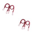 thumbnail image 2 of stanreset 1/2/3/5 2 Pieces Household Hotel Polyester Curtain Holdback Living Room Drape Tieback Draperies Decorative Holder Waved Rope Red 2PCS, 2 of 6