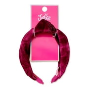 Justice Girls' Top Knot Velvet Headband