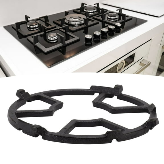 Cast Iron Wok Support Rack,Universal Slip Resistant Gas Stove Wok Ring Kitchen Gas Stove Accessories for Burners Gas Stove Cover Hobs