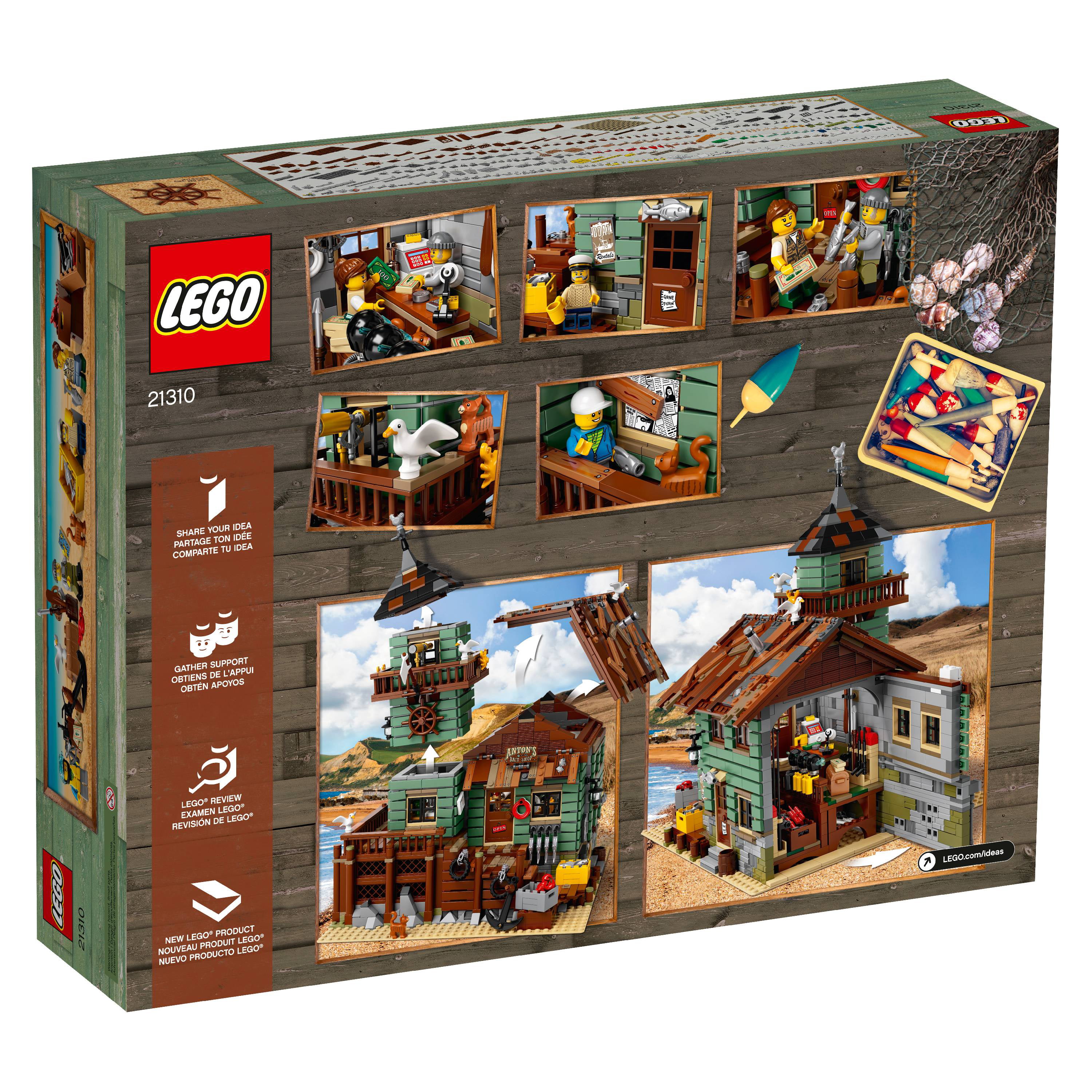 LEGO Ideas Old Fishing 21310 Building Set (2,049 Pieces) - Walmart.com