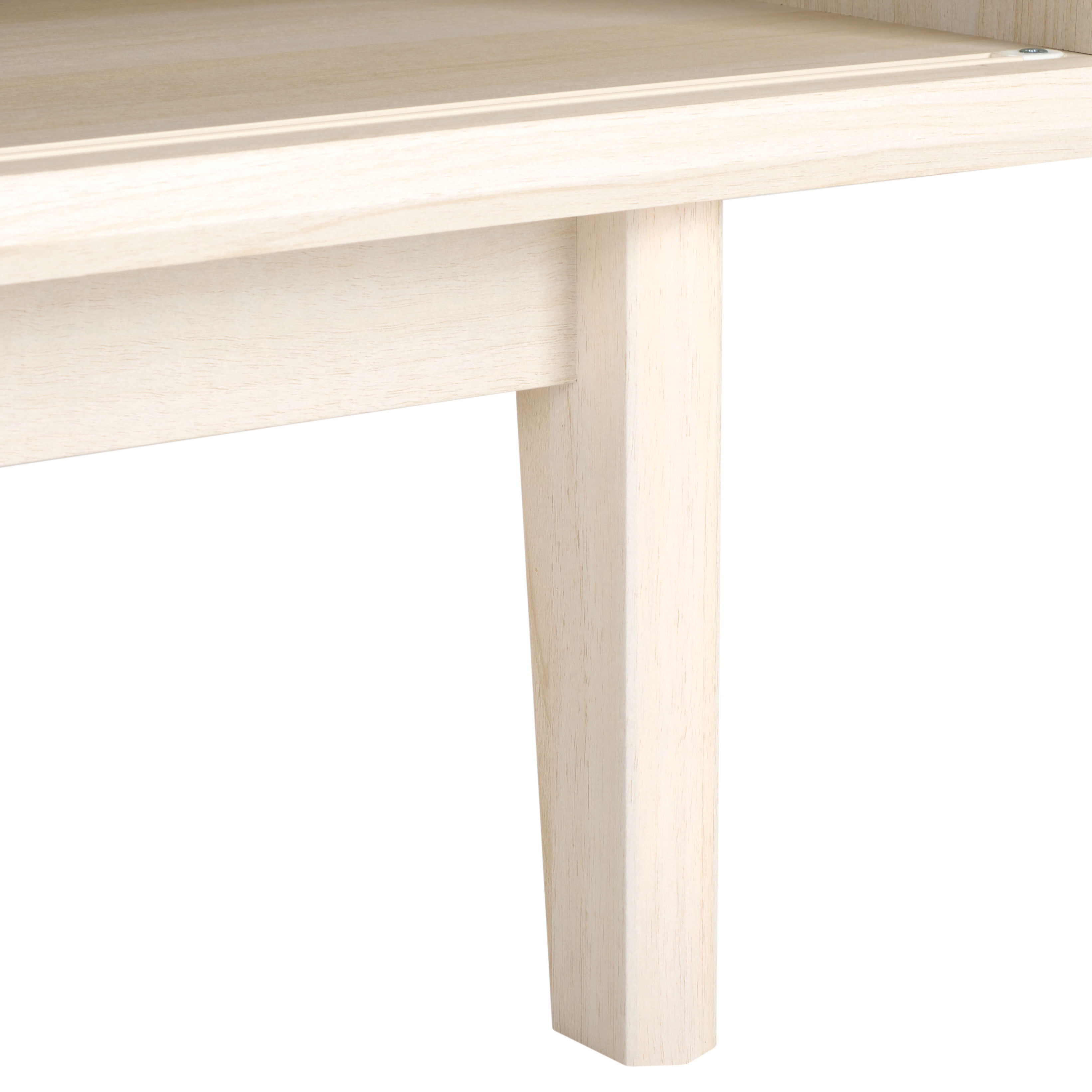SAFAVIEH Aricia Modern 2 Door Wood Coffee Table, Bleached White