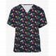 thumbnail image 5 of Accesorios de enfermera esmerilados para mujer de Disney Mickey Mouse, uniforme médico de corte ajustado, ropa de trabajo clínica dental para hospital y cirugía, 5 of 5