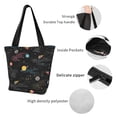 thumbnail image 6 of Fotbe Galaxy Pattern Beach Tote,Shoulder Handbag,Spacious Tote Bag,Lightweight Travel Bag,Versatile Shopping Bag, 6 of 9