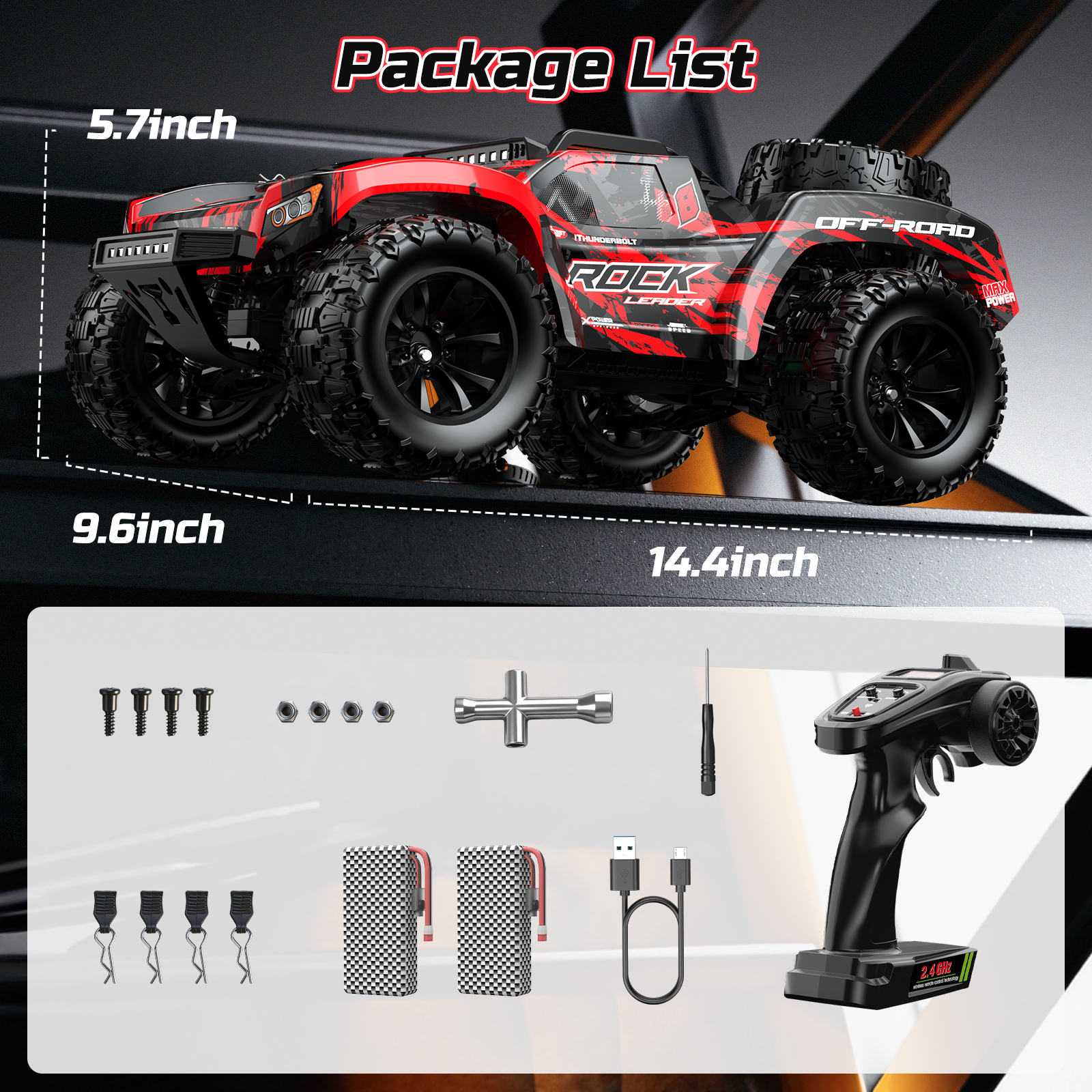 JoyStone 1:14 All Terrain RC Monster Truck photo 4