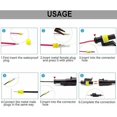 thumbnail image 5 of 9 Kit Professional 4 Pin Car Electrical Wire Waterproof Connector Terminal Plug Socket Set, for Boat Truck Auto Scooter Motorcycle, 5 of 5