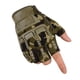 thumbnail image 1 of Guantes tácticos de medio dedo con sello técnico, antideslizantes y resistentes al desgaste para entrenamiento deportivo al aire libre para hombres, 1 of 6