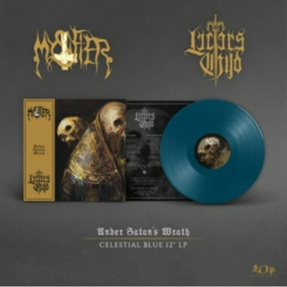 Lucifer's Child / Mystifier - Under Satan's Wrath (Sea Blue LP Vinyl)