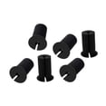 thumbnail image 3 of Pasacables flexibles para enrutamiento de cables de 6 piezas, aptos para orificios de pared de 1 pulgada de goma Negro, 3 of 9