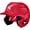 Red, variant on Easton Z50 Batting Helmet with Jaw Guard | NOCSAE Certified