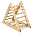 thumbnail image 2 of Escalera Triangular de Madera Costway Natural 93 x 46 x 81 cm para Niños más de 3 años, 2 of 10