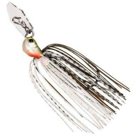 UPC: 0879044004554 | Z-Man CBSB12-09 ChatterBait JackHammer StealthBlade 1/2oz Grn Pmpkin Fishing Jig